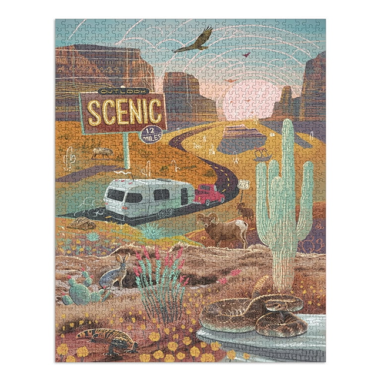 Combined Scenery Collages : Jigsaw Puzzle Art