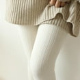 thumbnail image 4 of Women Tights 2026 Fall Winter Cute Cable Knit Soft Stockings Leggings Pantyhose Opaque Tights, 4 of 7