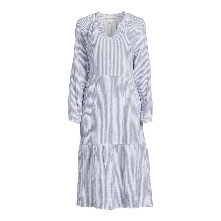 all cotton dresses for women 100% Elizabeth Dress | Organic Cotton Dress inch side slits Your Guide to Wine Select Item:Blanket & Sheet cf-collar-hidden-button-down