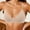 Beige, variant on Womens Seamless Sports Bras- Triangle Cup Wireless Thin Strap Quick Dry Yoga Bras Black Size S-XL