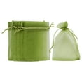thumbnail image 7 of Uxcell 100 Pack Fruit Protection Bags - 4x6 Inch Fruit Netting Bags with Drawstring Apply to Plants(Army Green), 7 of 7