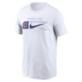 thumbnail image 2 of Men's Nike White Chicago Cubs Team Swoosh Lockup T-Shirt, 2 of 3