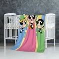 thumbnail image 7 of The Powerpuff Girls Anti-Pilling Flannel 32"X48" Super Soft Plush Air Condition Quilt Fluffy Warm Cozy Decorative Blankets, 7 of 7