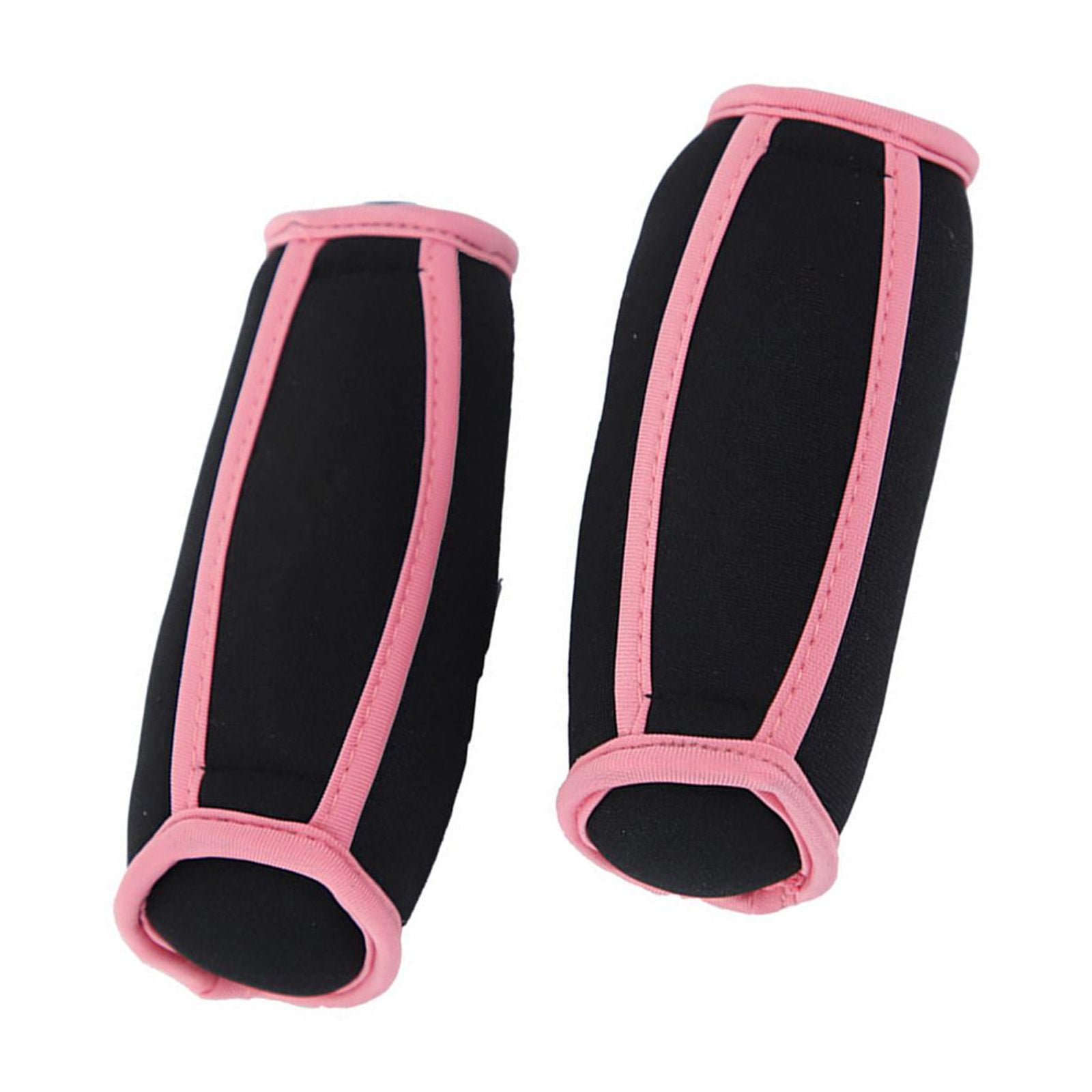 Luwecf 2 Pack Hand Weights for Women Men with Strap Sandbag for Walking Running Fitness Pink 1lb