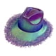 thumbnail image 5 of Sombrero de vaquero, sombreros de vaquera brillantes, gorra de vestir cómoda y decorativa, sombrero para el sol de jazz Púrpura, 5 of 9