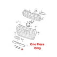thumbnail image 3 of New Genuine Audi Q5 Grille Molding Trim Strip Bezel (X1) OE 80A853441D3Q7, 3 of 10