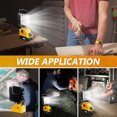 thumbnail image 4 of Sltwyw LED Work Light for Outdoor Engineering Jobs - Bright Portable Construction Lighting with Adjustable Stand Heavy Duty Worksite Illumination, 4 of 9