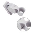 thumbnail image 3 of AURARMLET Support de Pulvérisateur de Douche Carré Base de Douche Réglable Gris 1Pcs, 3 of 8