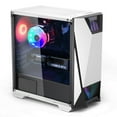 thumbnail image 2 of Orangexin Battleaxe Gaming Desktop PC - AMD Ryzen 5 5600G 6-Core 3.9GHz-Radeon RX 6500XT - 32GB DDR4 3200MHz - 1TB M.2 +2TB SATA SSD- WIFI & Bluetooth 5.0 -RGB Fans - Windows 11 Pro Desktop Computer, 2 of 5