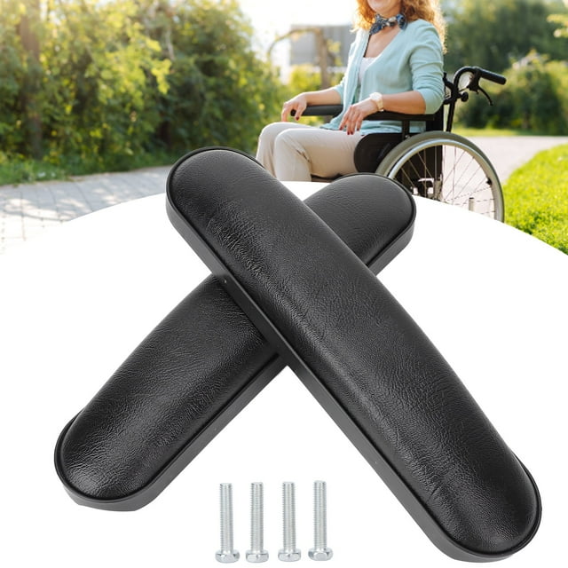 Armrest 2pcs Accesorios para Sillas de Ruedas de COJÍN DE CUBIERTA DE CUBIERTA DE SILLE DE RUDAS Universal para el Viejo Hombre