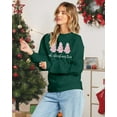 thumbnail image 2 of ALLTB Christmas Vacation Sweatshirt Women Cute Cake Graphic Sweater Shirts Xmas Holiday Pullover Winter Long Sleeve Tops, 2 of 6