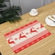 thumbnail image 4 of Juego de 4 manteles individuales navideños, para vacaciones de invierno, Navidad, cocina, comedor, accesorio de feliz año nuevo, 4 of 5