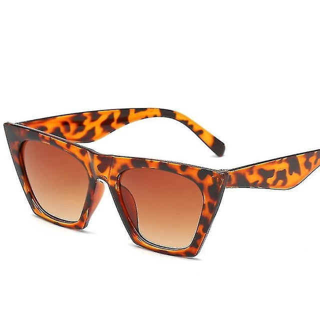 Gafas de sol clásicas vintage para mujer, estilo retro, de plástico, color caramelo.