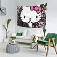 thumbnail image 4 of Hello Kitty Tapestry, Wall Hanging Tapestry, Wall Art Tapestries Poster, Home Decor for Bedroom Living Room Dorm, 60"x40", 4 of 9
