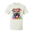 thumbnail image 3 of Dean Russo Best Dog Dog Lover Men's Graphic T-Shirt, White, XX-Large, 3 of 6