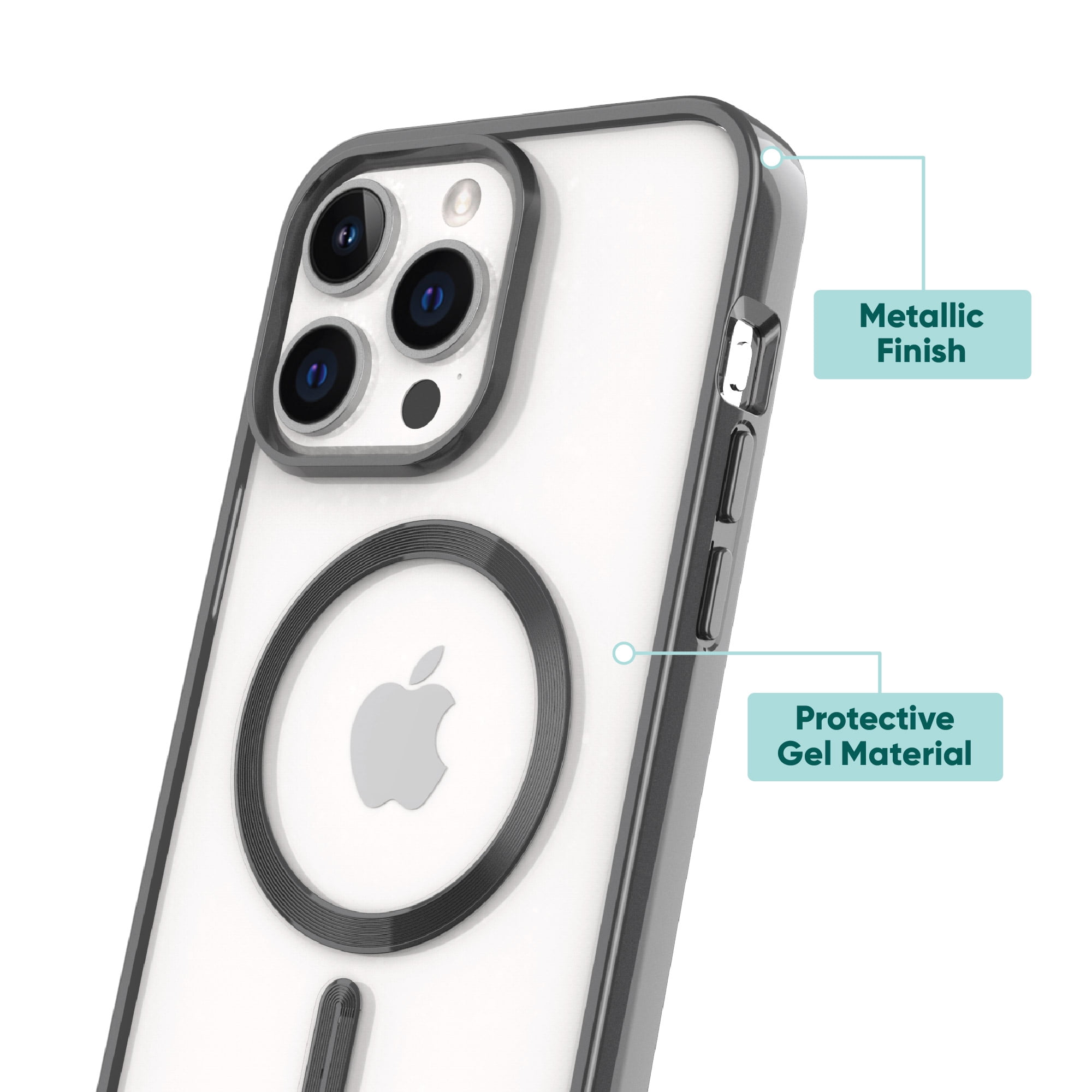 onn. MagSafe Compatible Phone Case for iPhone 15 Pro Max