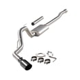 thumbnail image 1 of Flowmaster Exhaust System Kit 738115 Signature Series Cat-Back System; 304 Stainless Steel; With Muffler; 3 Inch Pipe Diameter; Single Exhaust With Single Exit; Single Exit, 1 of 12