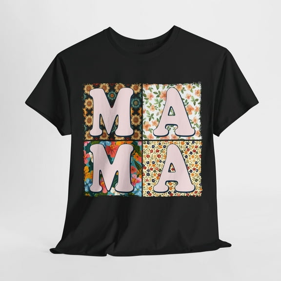 Retro Boho Mama Shirt, Boho mama Shirt, Mother's Day Shirt ID-0403-T7OH