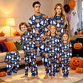 thumbnail image 5 of Family Halloween Pajamas Matching Sets, Halloween Printed Family Outfits Sets, Printed Long Sleeve Top and Pants, Family Sleepwear, Holiday Loungewear, Coordinated Pajama Outfit for Women and Men, 5 of 5