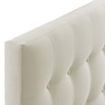 thumbnail image 5 of Modway Emily Twin Upholstered Fabric Headboard in Ivory, 5 of 9