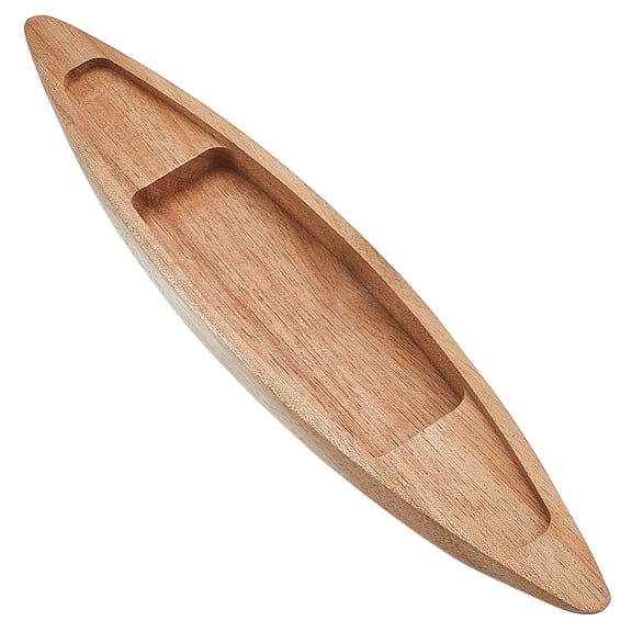 Wood Boat Model Home Display Decorations BurlyWood 250x50.5x20mm