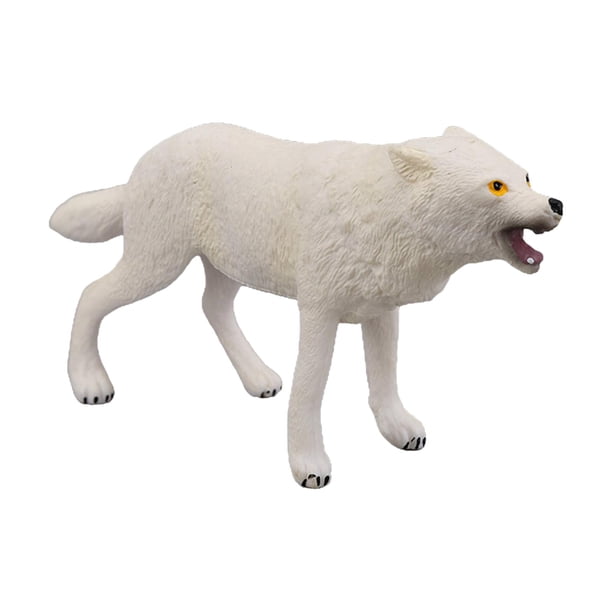 s miniatura sin BPA de cumpleaños co Sunnimix Figuras de lobo