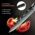 thumbnail image 2 of 8 Inch Chef's Knife, High Carbon Stainless Steel Sharp Kitchen Knife for Cutting, Chopping, Dicing, Slicing and Mincing with Ergonomic Handle, Gift Box for Home and Restaurant, 2 of 4