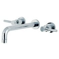 thumbnail image 2 of Kingston Brass  Concord 3-Hole Wall Mount Roman Tub Faucet Oil Rubbed Bronze Oil Rubbed, 2 of 5