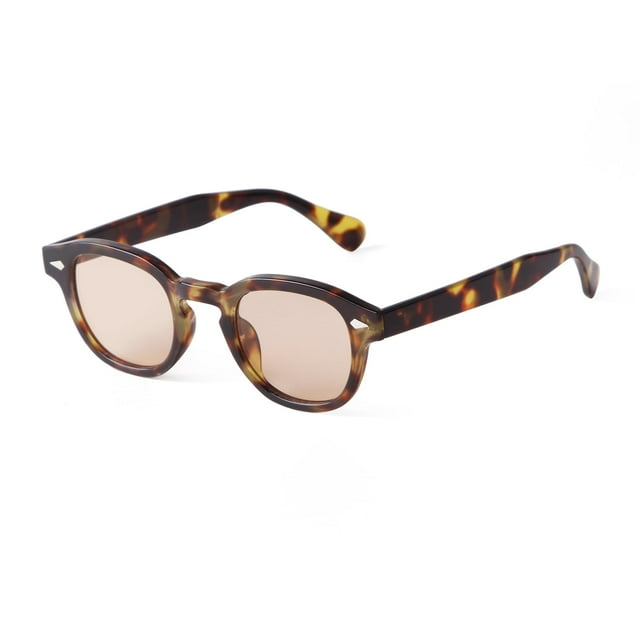 Gafas de sol ADE WU retro redondas vintage de círculo pequeño 46 mm