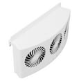 thumbnail image 3 of Car Fan, 4000 RPM 3 Fans 2 Levels Solar Powered Car Ventilator And Solar Powered Car Exhaust Fan, Car Exhaust Fan Low Noise  Heat Dissipation USB Powered Solar Car Radiators Fan, 3 of 8