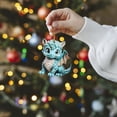 thumbnail image 3 of 2D Adorable Flying Baby Christmas Tree Hanging Ornament Unique Festive Design for Holiday Decorations, 3 of 6