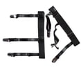 thumbnail image 2 of Pair Of Men Comfortable Nylon Leg Thigh Elastic Garters Belt Suspenders Black, 2 of 7