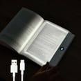 thumbnail image 3 of Luz de Lectura LED , Recargable, Transparente, con 3 Colores y Temporizador, Ideal para Leer Libros A Toda Página, Color Negro., 3 of 5