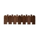 thumbnail image 1 of Wood Wall Mounted Coat Rack with Hidden Decorative Hook Clothes Hat Key Hanger Closet for Living Room Furniture D, 1 of 5