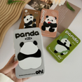 thumbnail image 2 of Cute Panda Contact Lenses Case With Mirror Contain 6 Pairs Travel Kit Portable Eyes Contact Lens Soak Container Pocket Mini Box, 2 of 3
