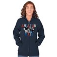 thumbnail image 3 of Popeye Characters American Made Zip Up Hoodie Men's Women's Brisco Brands X, 3 of 5