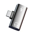 thumbnail image 2 of YUNAFFT USB C To 3.5MM Headphone And Charger Adapter For 3S Accessories USB C Headphone Adapter With Charging 2 In 1 Type-C To 3.5mm Audio -Res With PD Fast Charge, 2 of 9