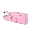 thumbnail image 4 of Portable Sewing Machine Manual Mini Electric Straight Stitch Household Needlework Set Repairs DIY Clothes Stitching Tools ,Smooth Thread Sewing, 4 of 5