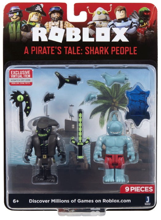 Roblox Game Packs A Pirate S Tale Shark People W7 Walmart Com Walmart Com - shark roblox