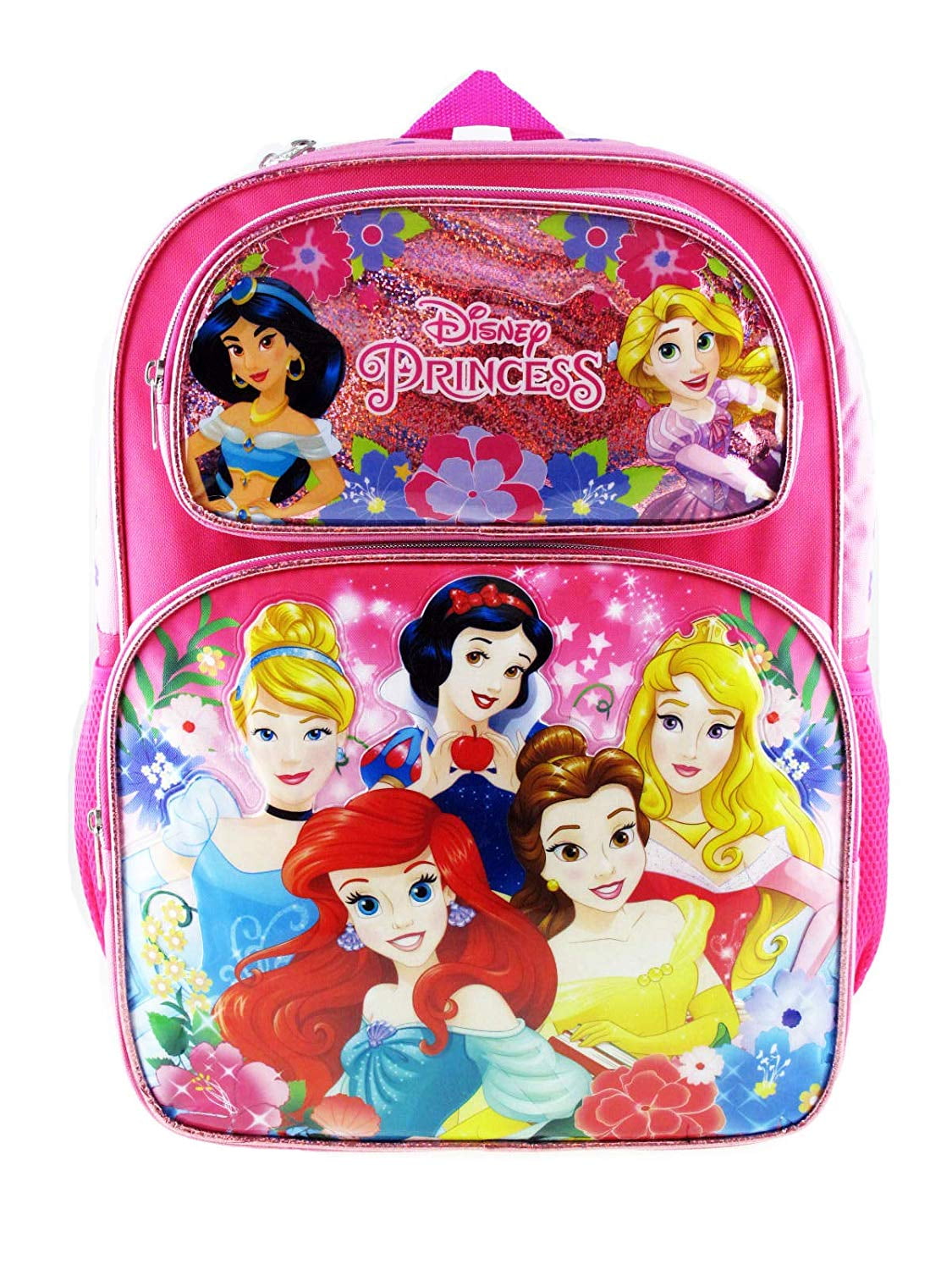 Backpack Disney Princess Pretty Princess Pink 16" New 009199
