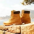 thumbnail image 4 of Panama Jack Womens 03 B1 Tan Boots Waterproof Leather Laces Hiking Ankle Chukka, 4 of 6