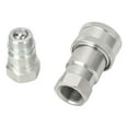 thumbnail image 1 of Coupleur Hydraulique, Raccord Hydraulique 1/2 Pouce NPT pour Remplacement, 1 of 7