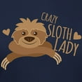 thumbnail image 3 of CafePress - Crazy Sloth Lady T Shirt - Women's Traditional Fit Dark T-Shirt, 3 of 4