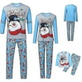 thumbnail image 2 of Snowman Ensemble de Pyjamas Pyjamas Noël Pyjamas Assortis pour la Famille Costume Maman Maman Fille Fils Pyjamas_z, 2 of 3