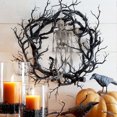 thumbnail image 4 of Vikakiooze 2023 Halloween Decorations Halloween Skull Ghost Hanging Decoration Fabric Skull Hanging Pendant Party, 4 of 4