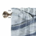 thumbnail image 5 of nqOlkjepod Modern Grey White Farmhouse Short Window Curtain Valances, Abstract Marble Geometrci Patterns Rod Pocket Kitchen Valances for Living Room Bedroom Bathroom Cafe, 1 Panel - 60" x 18", 5 of 8