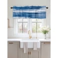 thumbnail image 2 of Valances for Windows Abstract Mottled Texture Rod Pocket Cafe Window Treatments Valance Curtains for Kitchen Bathroom Laundry Basement Windows 42"x12", 2 of 9