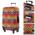thumbnail image 5 of Colorful Geometric Pattern Luggage Cover Fashion Suitcase Cover Baggage Covers Fit 25-28 Inch Luggage (Go Travel), 5 of 5