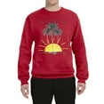 thumbnail image 2 of Wild Bobby, Today Is A Good Day for a Good Day Motivational Inspirational Pop Culture Unisex Crewneck Graphic Sweatshirt, Red, Small, 2 of 3