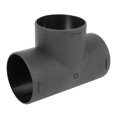 thumbnail image 1 of 75mm Car Heater Warm 3 Way Air Ducting Pipe T Shape Outlet Connector Plastic, 1 of 6